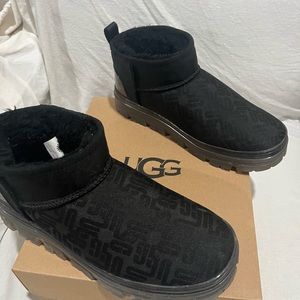 UGG CLASSIC ULTRA MINI MONOGRAM